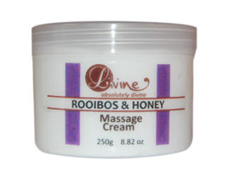 Massage Cream Rooibos & Honey 250g