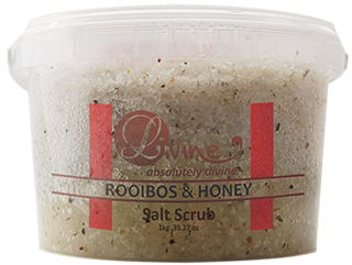 salt scrub rooibos & honey 1kg